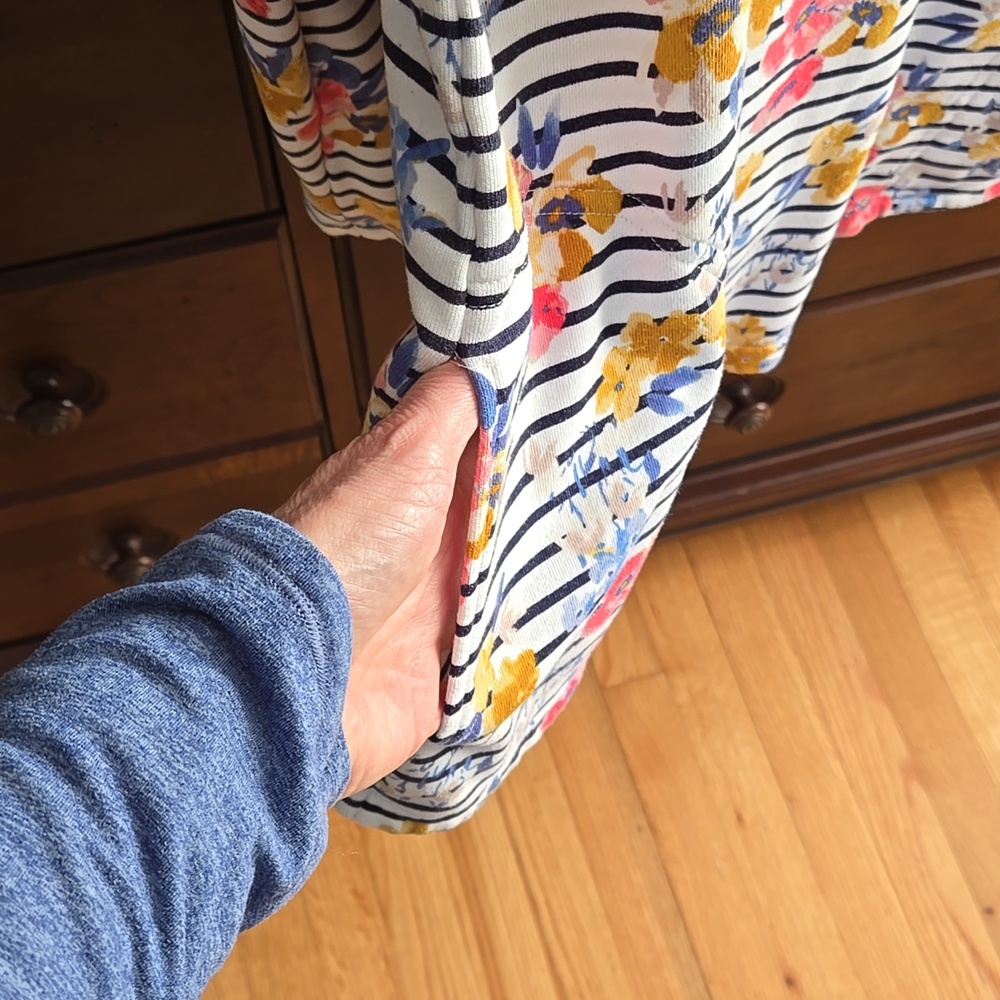 Women's Joules Quarter Zip Floral Pullover Size 18 "Pip Print" Style - Picture 3 of 10